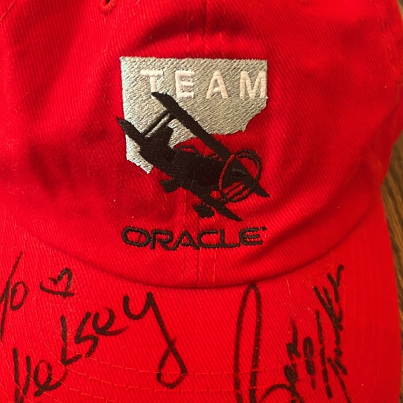 *Limited Edition* Sean D. Tucker Signed Team Oracle Hat - Picture 3 of 4